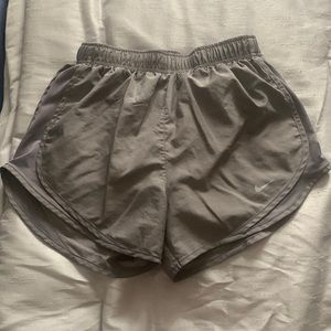 Gray Nike athletic shorts size S